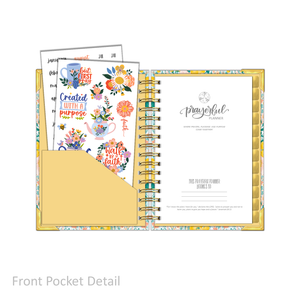 "Petite" Prayerful Planner - "UNDATED" Magnificent Mustard