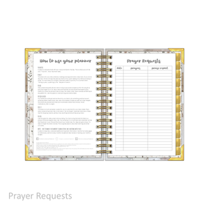 "Petite" Daily Planner - "UNDATED" The Cross