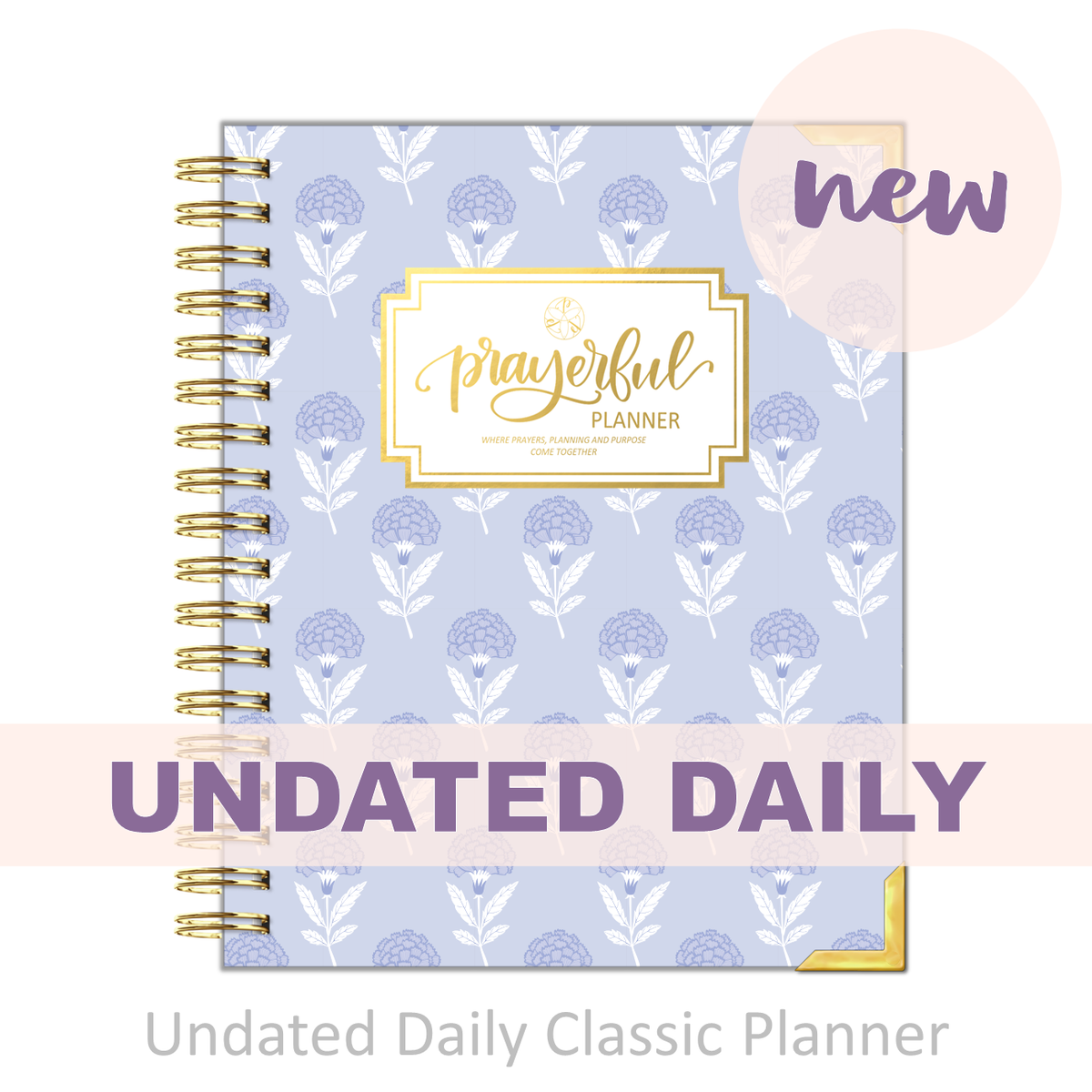 Daily Planner - &quot;UNDATED&quot; Splendid Sky