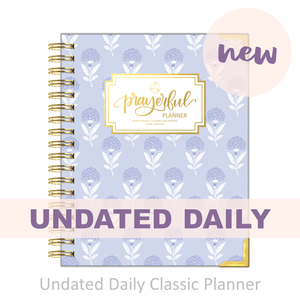 Daily Planner - "UNDATED" Splendid Sky