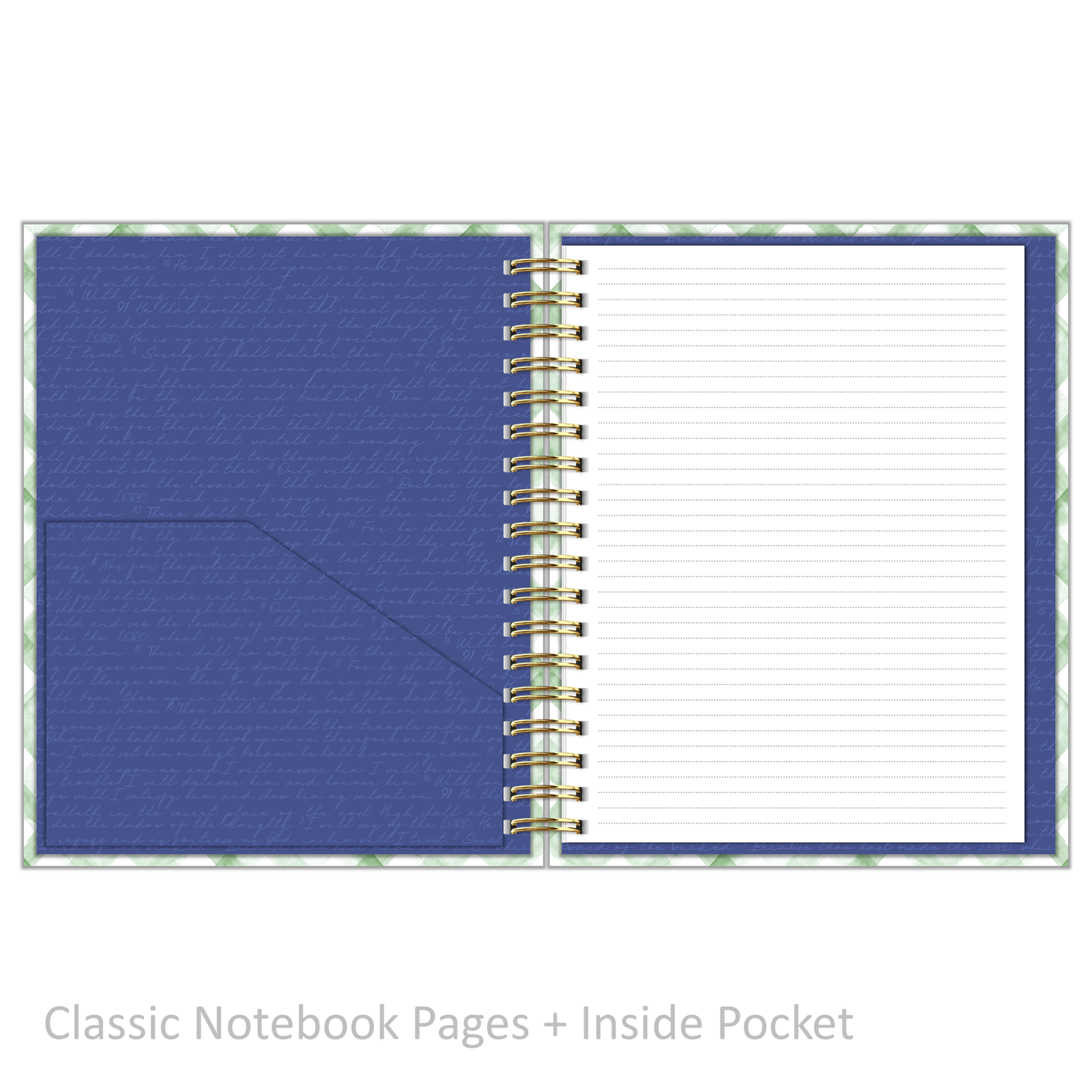2026 Notebook - "Classic Size" My Refuge
