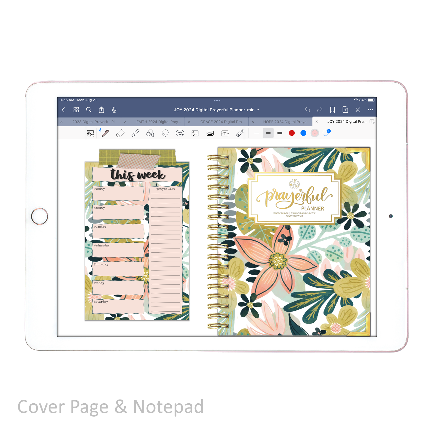 2024 Digital Planner All-In-One - JOY