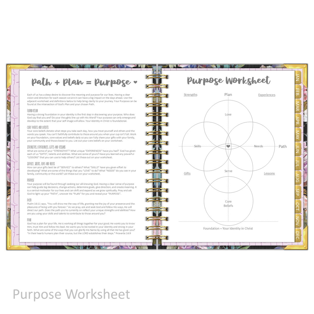 2026 &quot;Daily&quot; FAITH IN JESUS - Prayerful Planner Dated