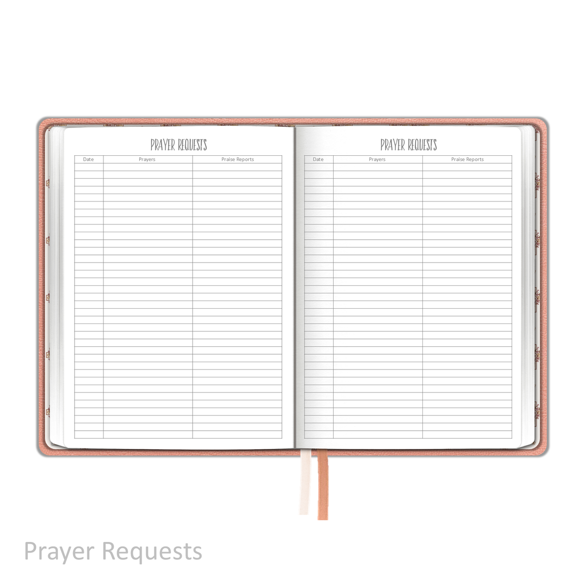 Weekly Planner - "UNDATED" Soft Cover PEACH BLOSSOM
