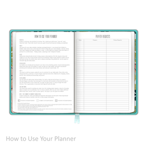 2024 "Weekly" Soft Cover Mint - Prayerful Planner Dated