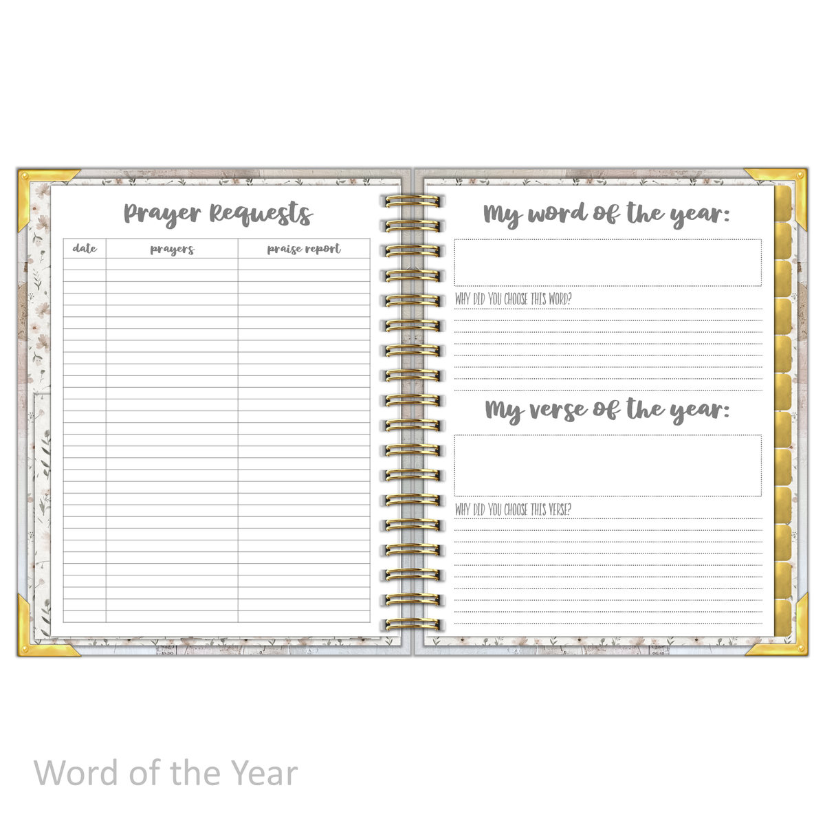 Daily Planner - "UNDATED" The Cross