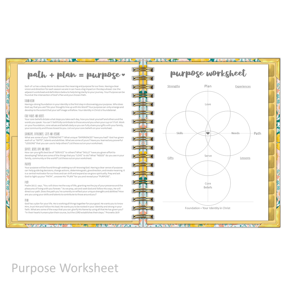 Daily Planner - &quot;UNDATED&quot; Magnificent Mustard