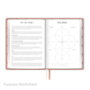 Weekly Planner - "UNDATED" Soft Cover PEACH BLOSSOM