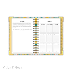 "Petite" Prayerful Planner - "UNDATED" Magnificent Mustard