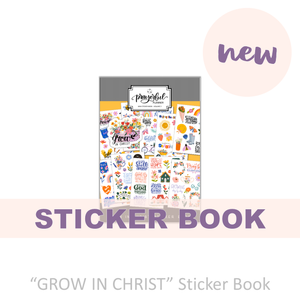 "Grow in Christ" Sticker Book