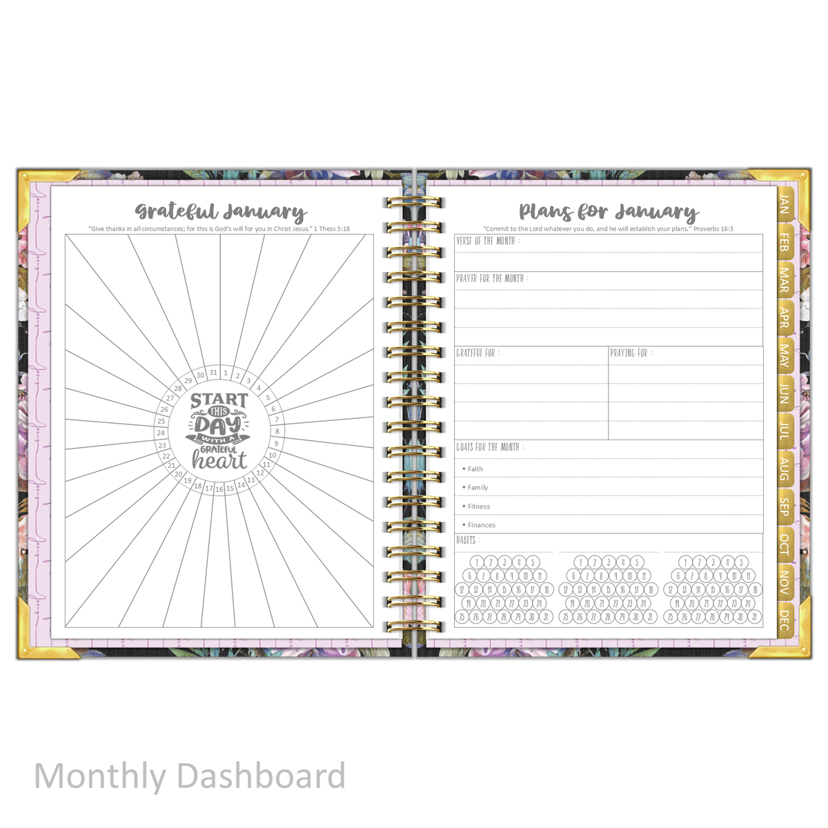 2026 &quot;Daily&quot; FAITH IN JESUS - Prayerful Planner Dated