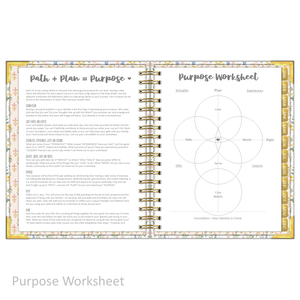 2027 "Classic" Daily Planner - "DATED" Prayer Garden