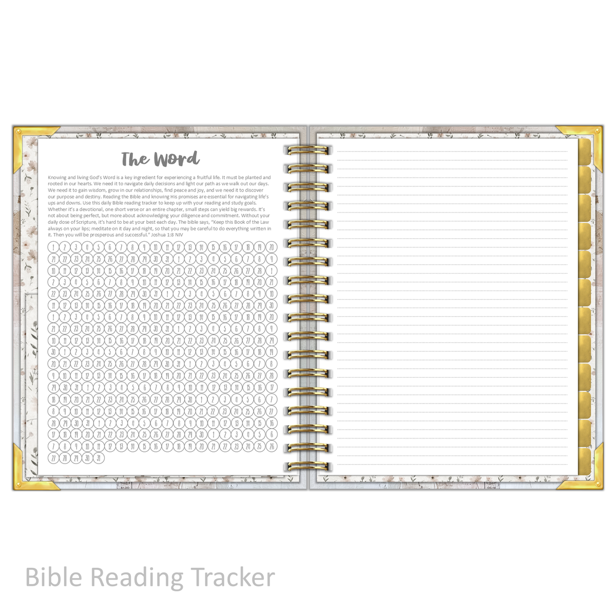 Daily Planner - "UNDATED" The Cross