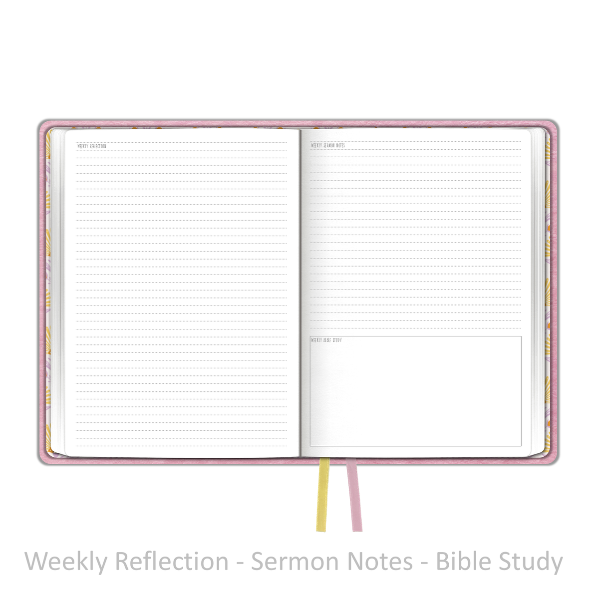2026 &quot;Weekly&quot; Soft Cover PINK - Prayerful Planner Dated