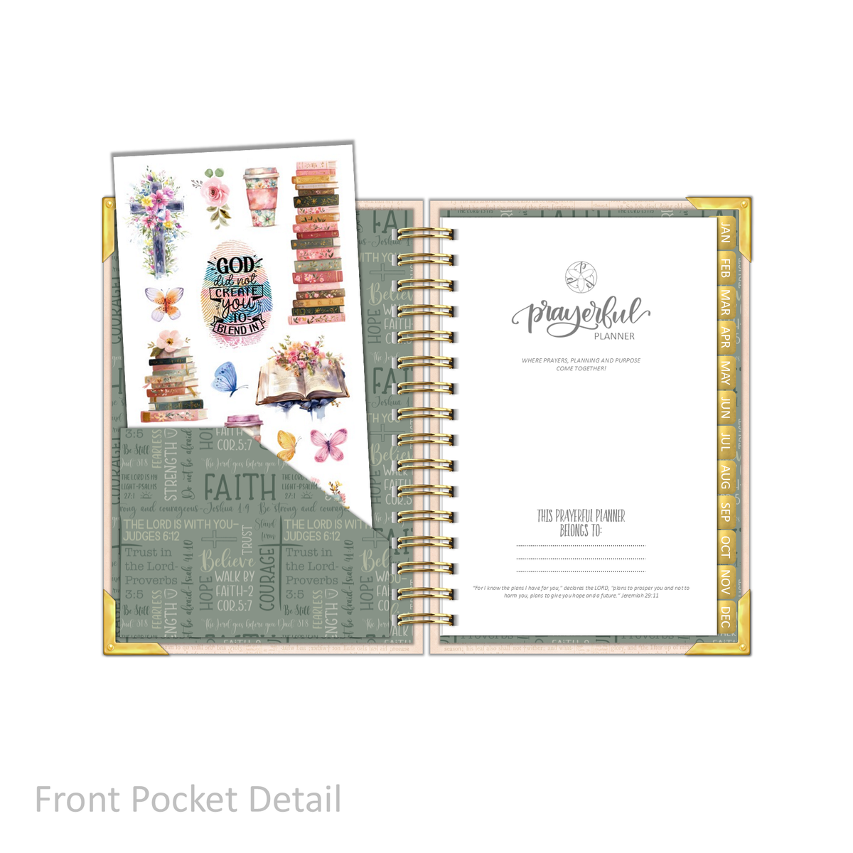2027 "Petite" Daily Planner - "DATED" Way Maker