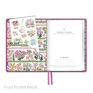 Weekly Planner - "UNDATED" Soft Cover FUCHSIA