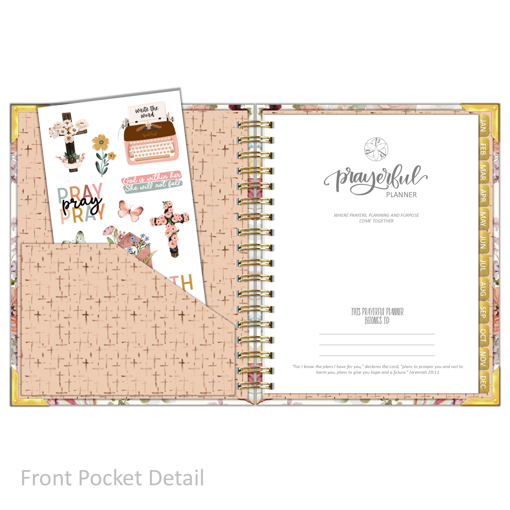 2026 "Daily" AMAZING GRACE - Prayerful Planner Dated