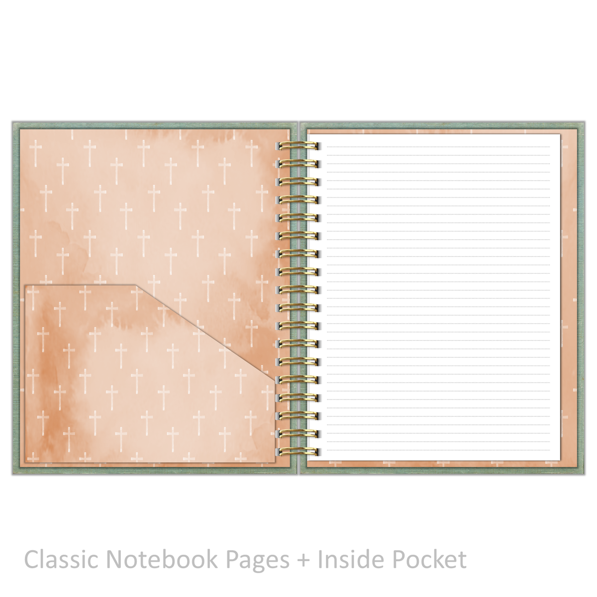 Notebook - "Classic Size" Be Still