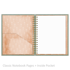 Notebook - "Classic Size" Be Still