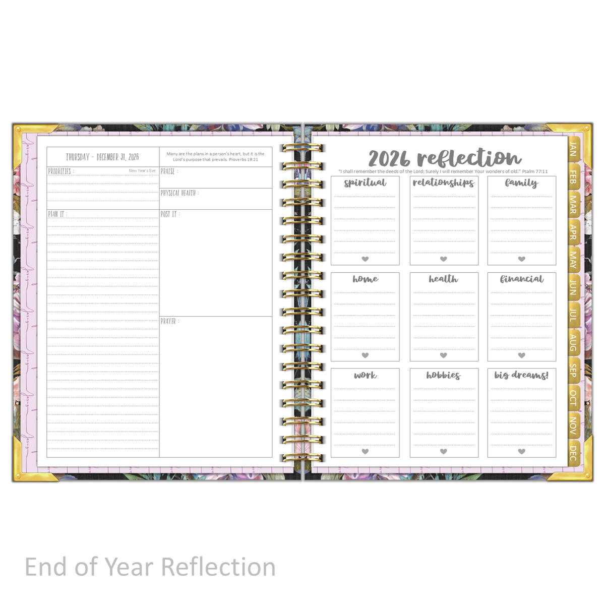 2026 &quot;Daily&quot; FAITH IN JESUS - Prayerful Planner Dated