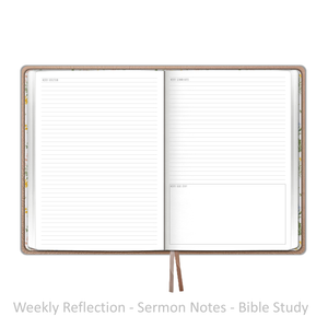 2027 "Weekly" Planner - "DATED" Soft Cover Metallic