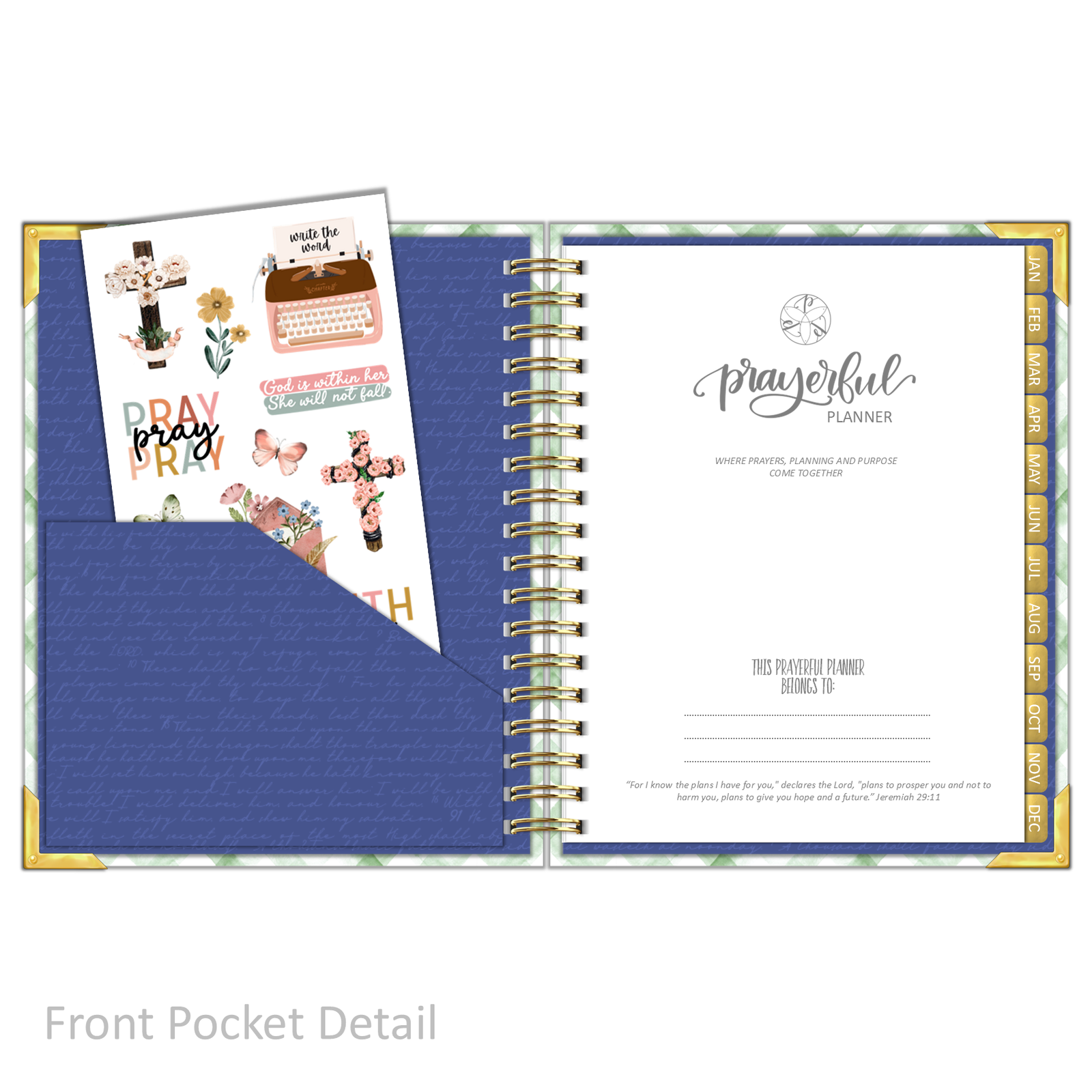 2026 "Daily" MY REFUGE - Prayerful Planner Dated