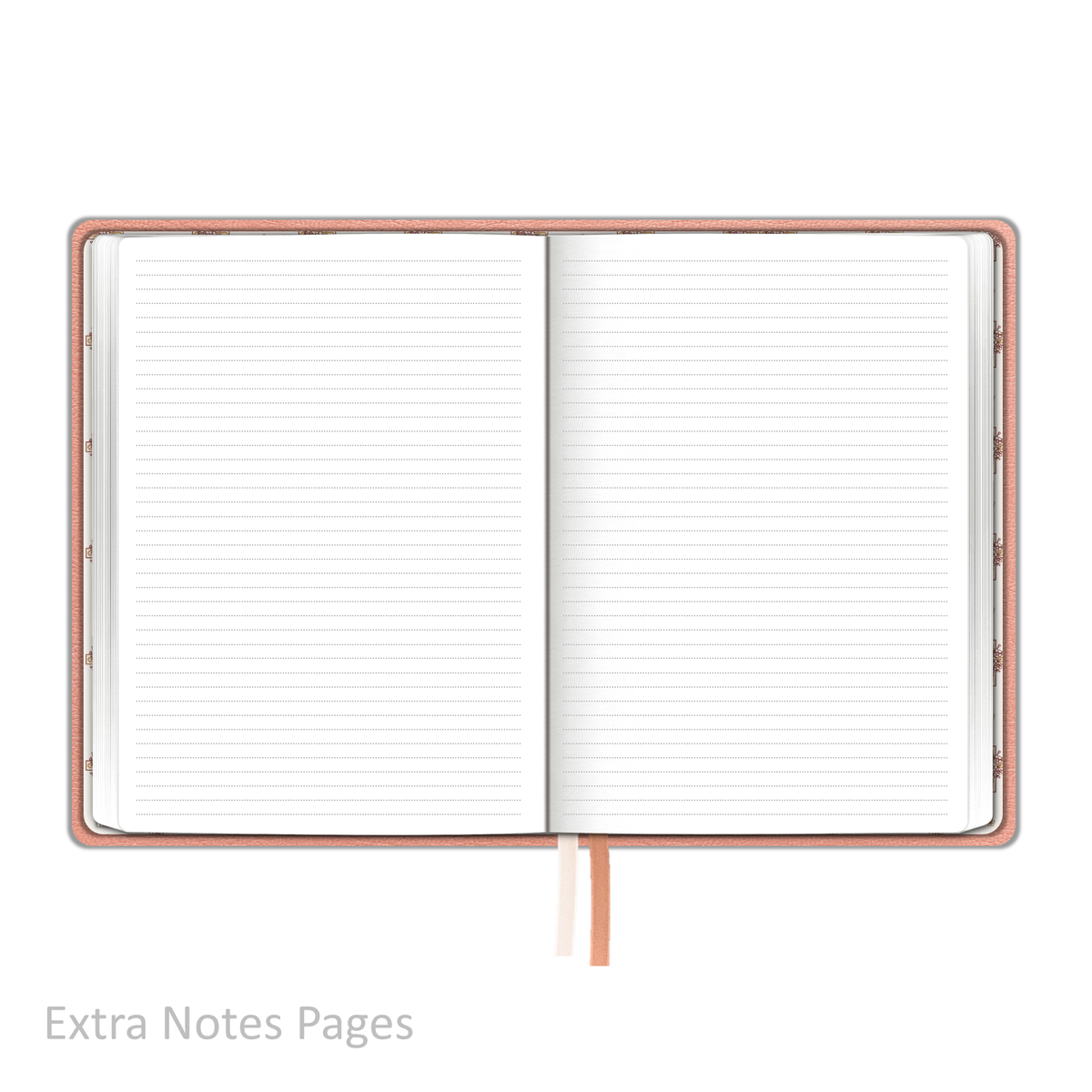 Weekly Planner - "UNDATED" Soft Cover PEACH BLOSSOM