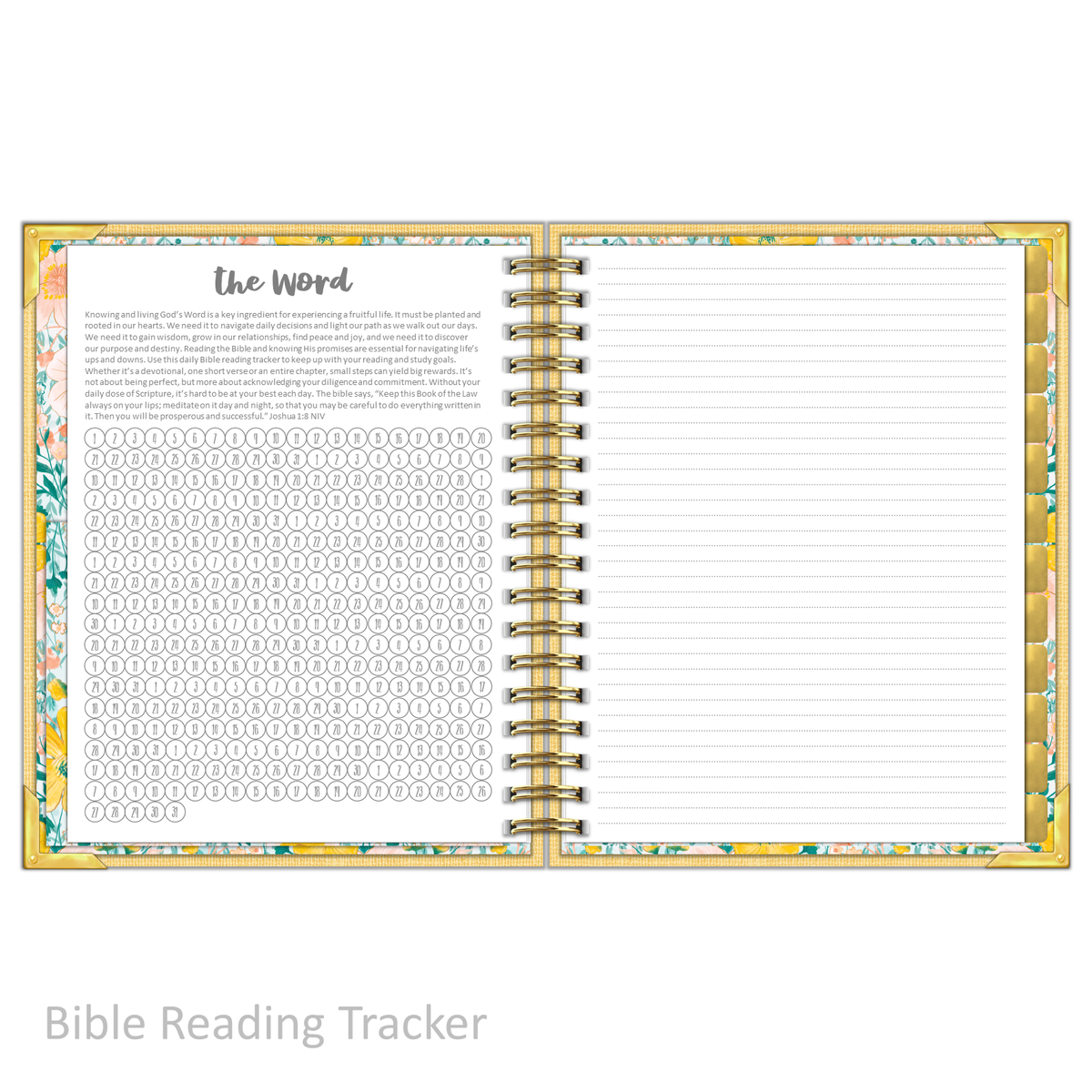 &quot;Weekly&quot; Planner - &quot;UNDATED&quot; Mustard Linen