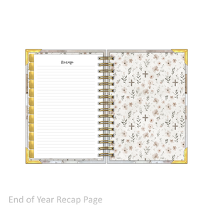 "Petite" Daily Planner - "UNDATED" The Cross