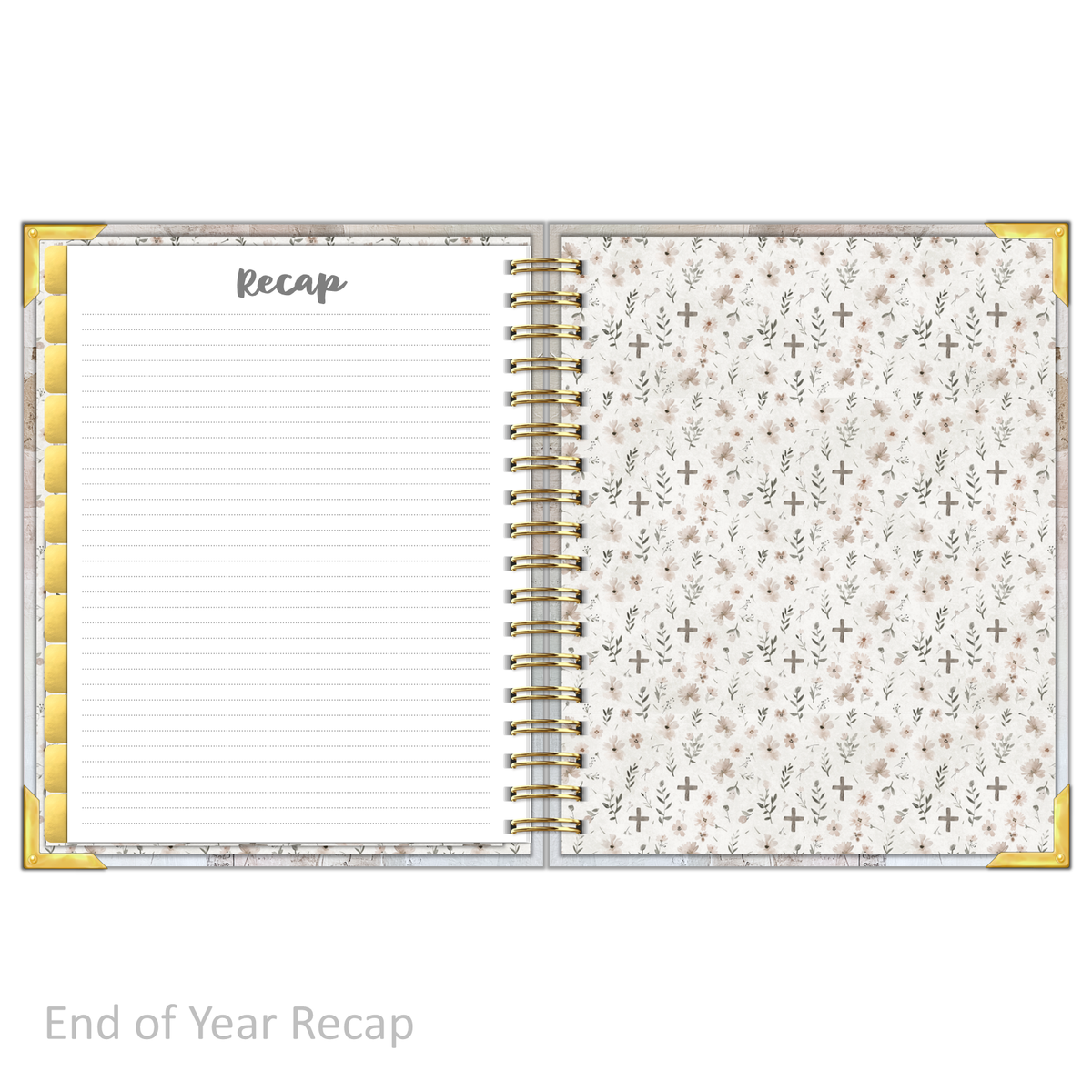 Daily Planner - "UNDATED" The Cross