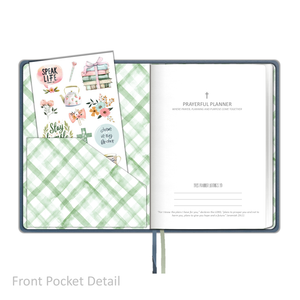 Weekly Planner - "UNDATED" Soft Cover BLUE