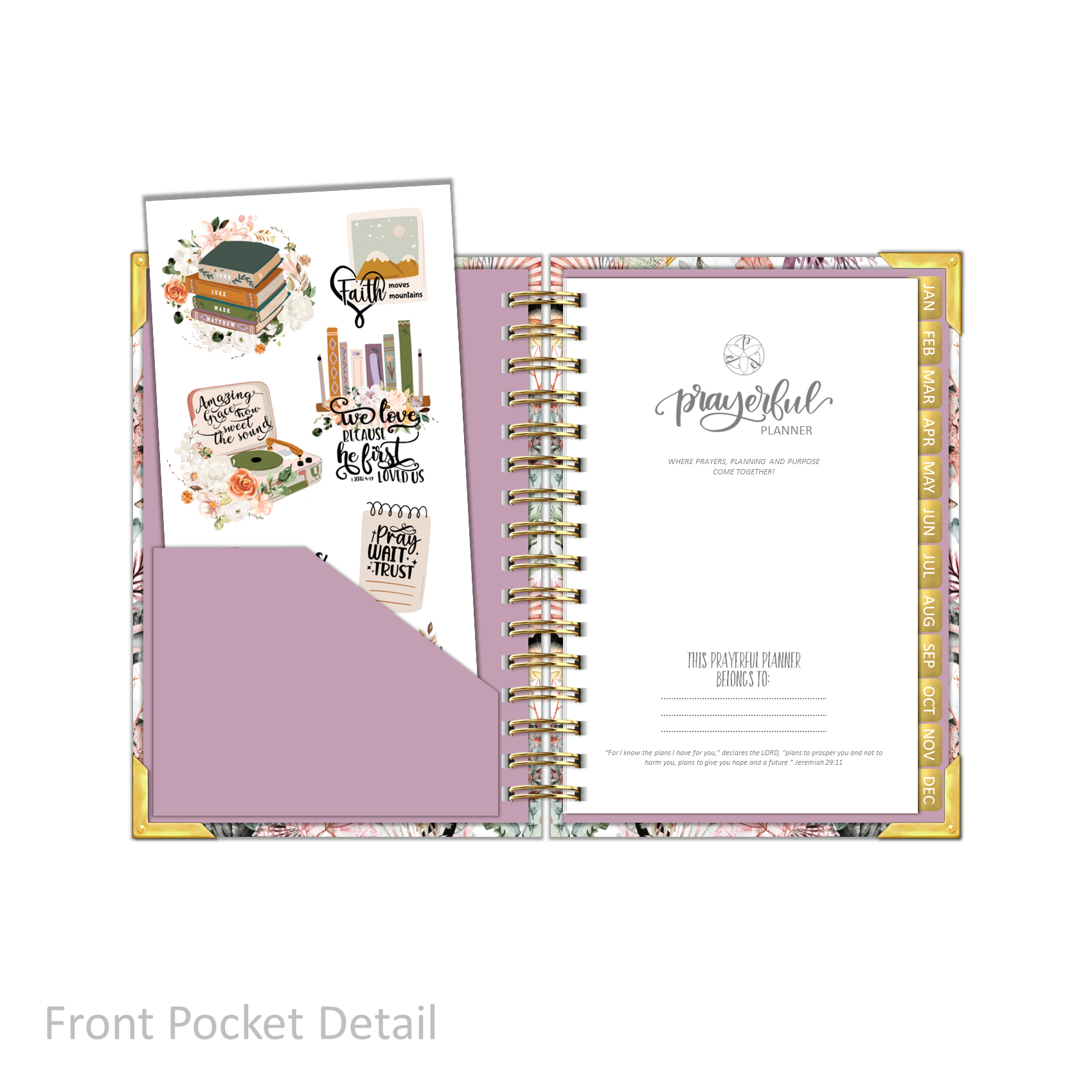 2024 "Petite" FAITH - Prayerful Planner Dated