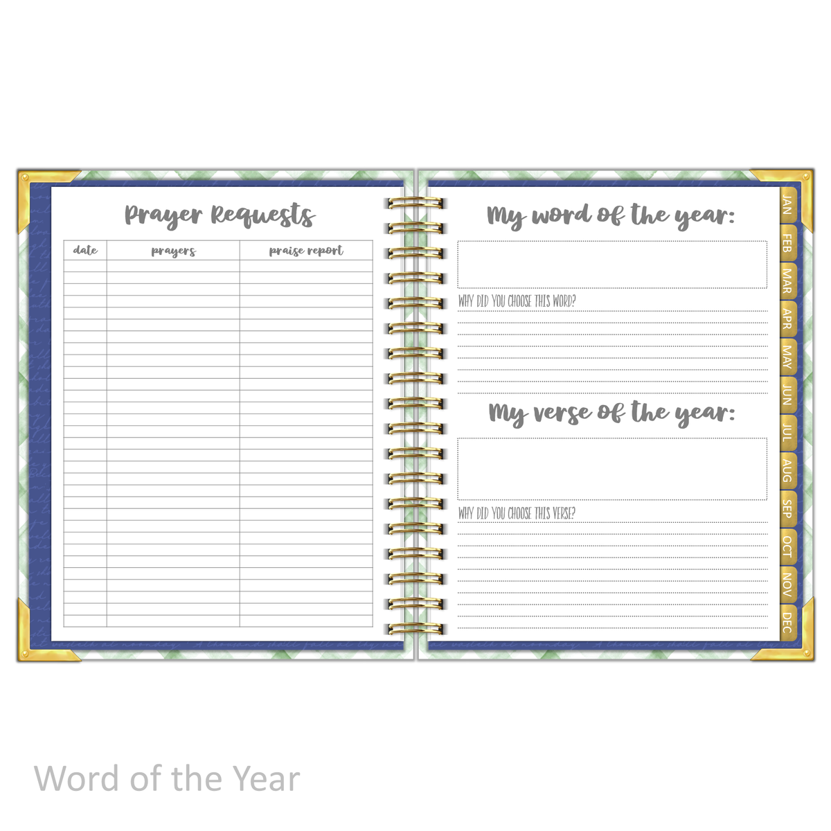 2026 &quot;Daily&quot; MY REFUGE - Prayerful Planner Dated