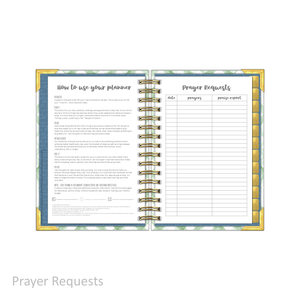 "Petite" Daily Planner - "UNDATED" My Refuge