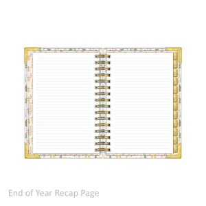 2027 "Petite" Daily Planner - "DATED" Prayer Garden