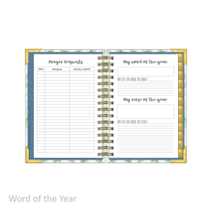 "Petite" Daily Planner - "UNDATED" My Refuge