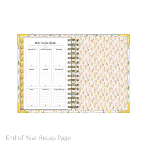 2027 "Petite" Daily Planner - "DATED" Prayer Garden