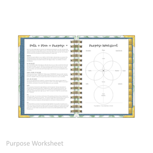 "Petite" Daily Planner - "UNDATED" My Refuge