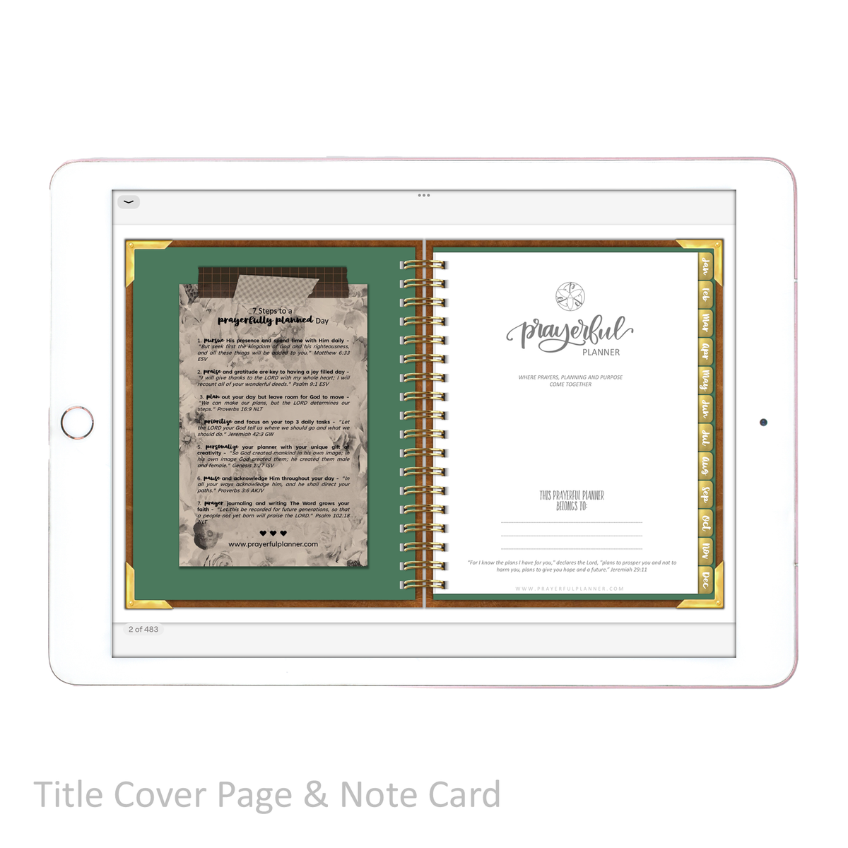 2025 Digital Planner All-In-One - STEADFAST