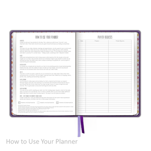 2027 "Weekly" Planner - "DATED" Soft Cover Purple