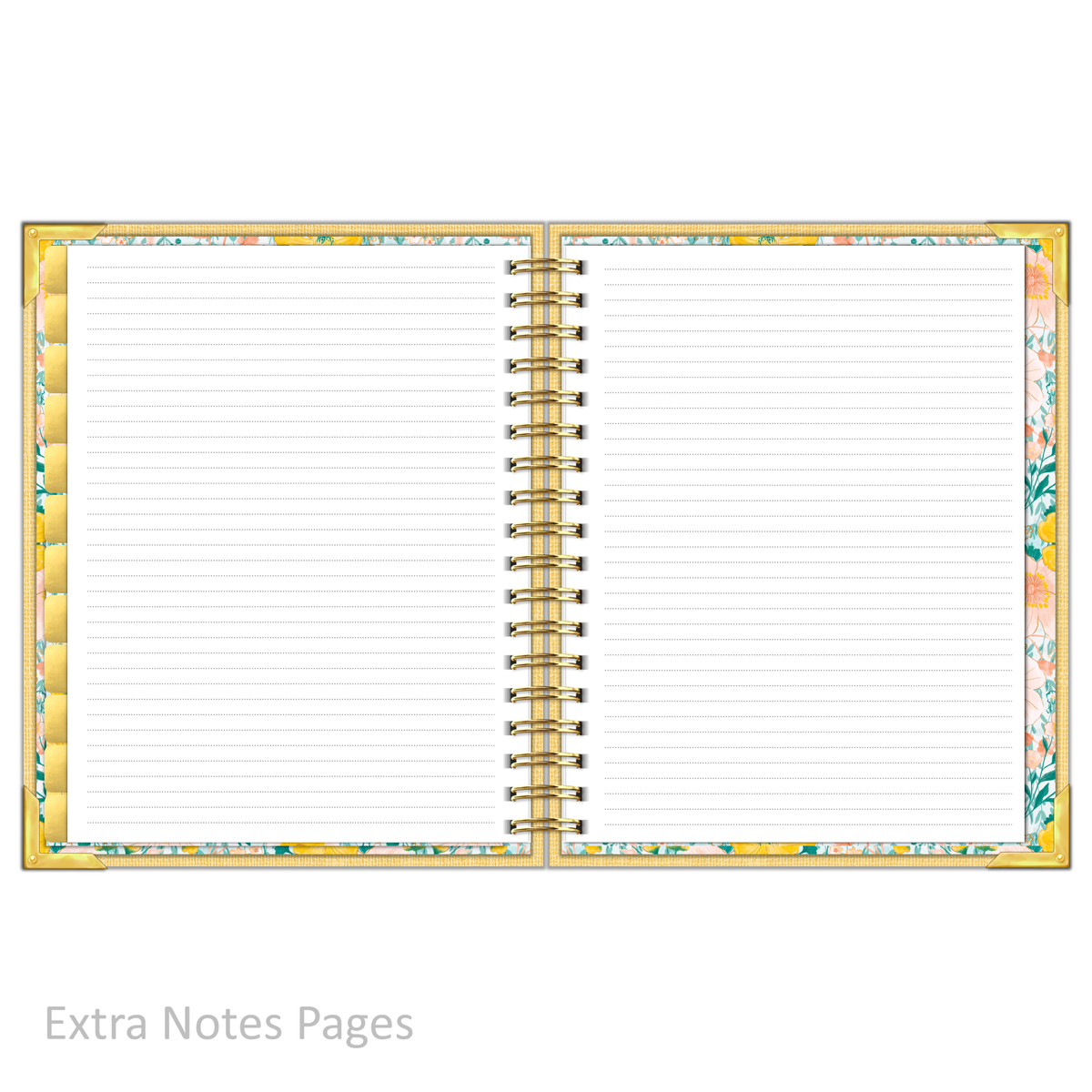 &quot;Weekly&quot; Planner - &quot;UNDATED&quot; Mustard Linen
