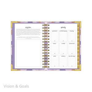 "Petite" Prayerful Planner - "UNDATED" Luminant Lilac