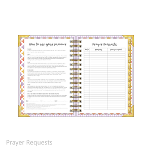 2027 "Petite" Daily Planner - "DATED" Wildflowers