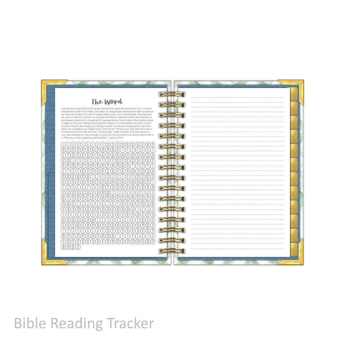 "Petite" Daily Planner - "UNDATED" My Refuge