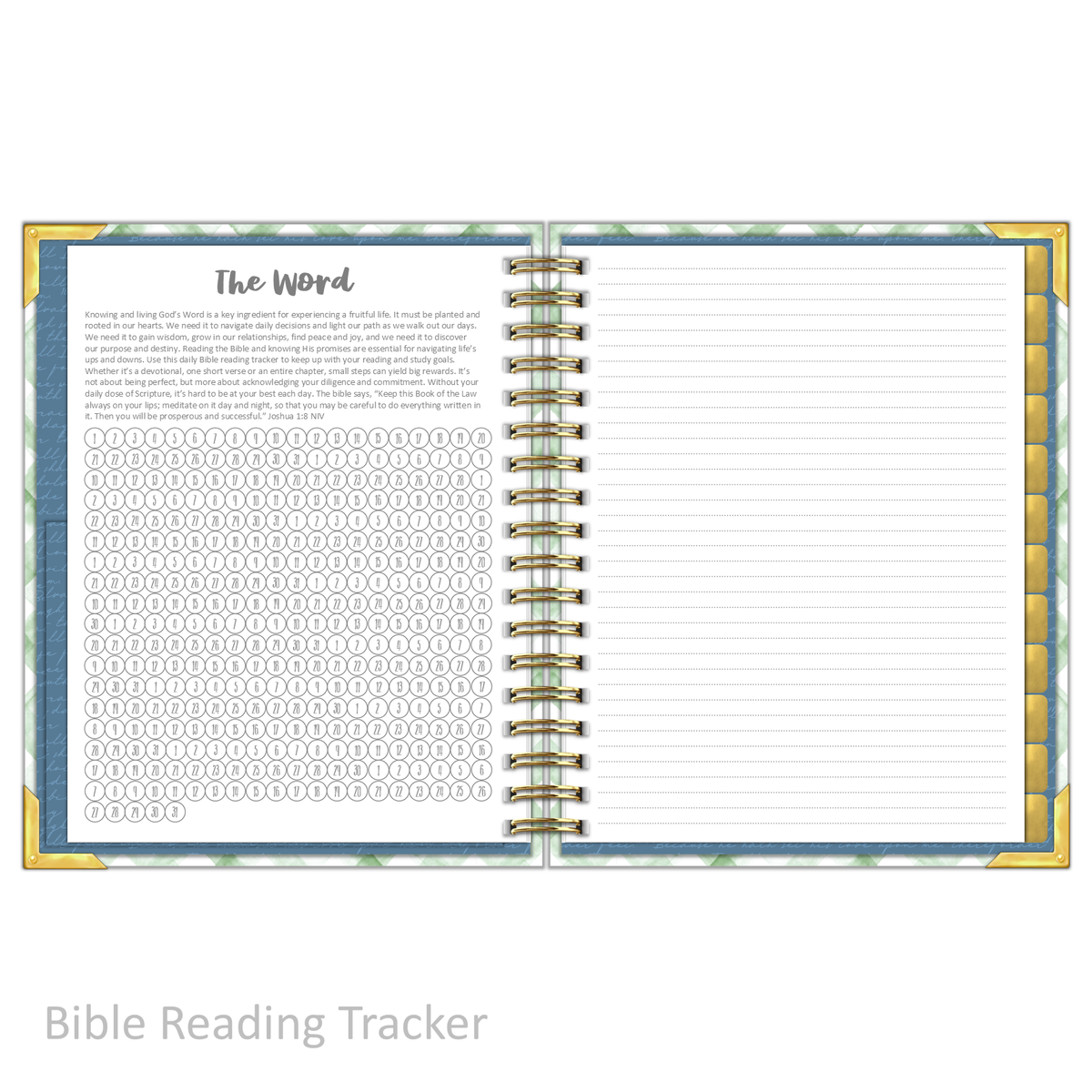 Daily Planner - "UNDATED" My Refuge