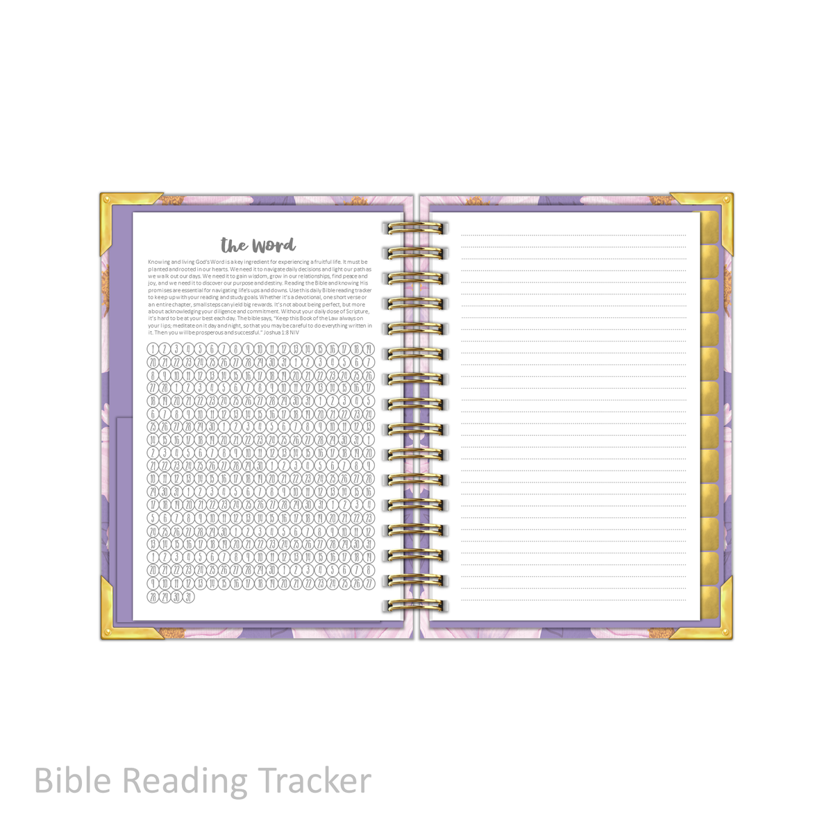 &quot;Petite&quot; Prayerful Planner - &quot;UNDATED&quot; Luminant Lilac