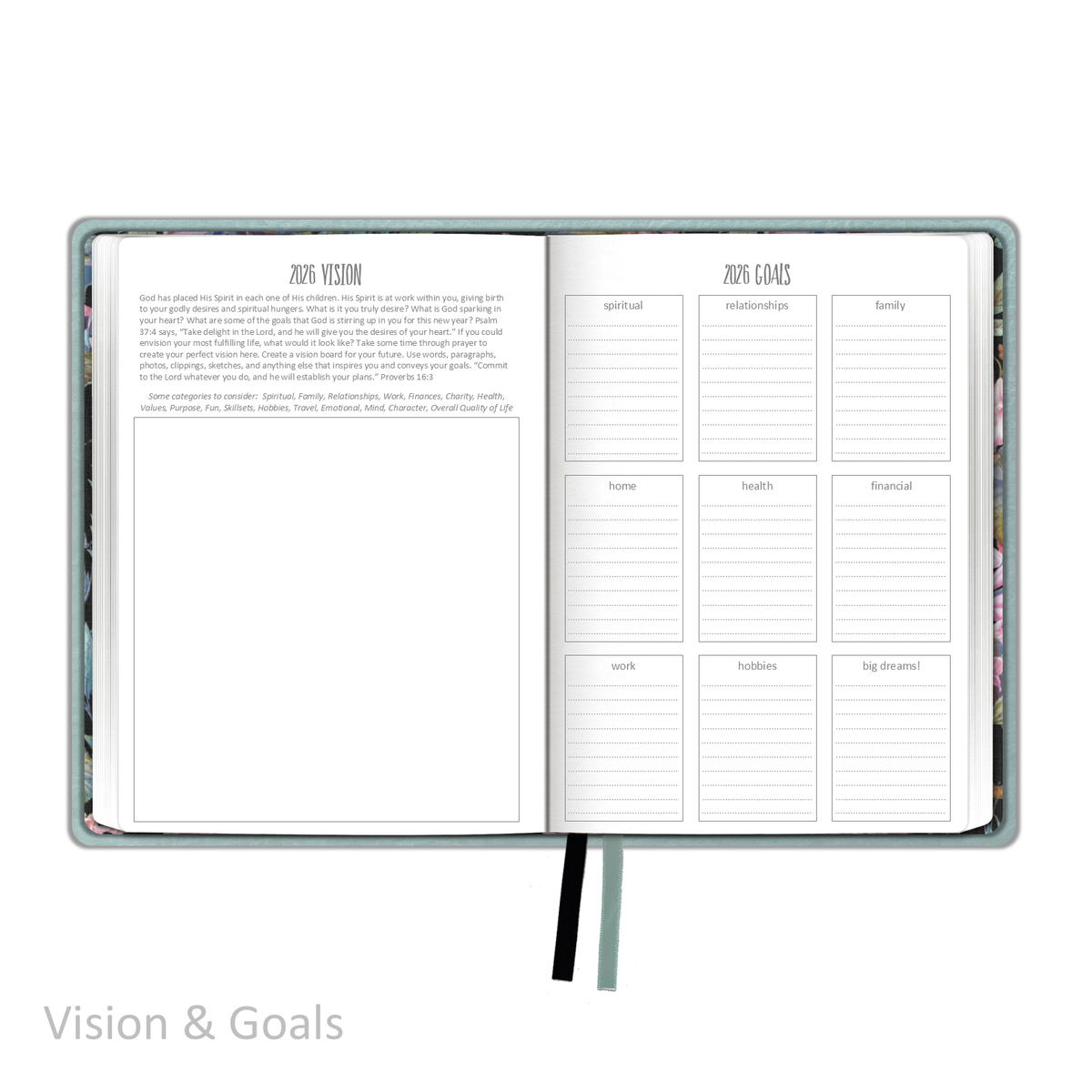 2026 &quot;Weekly&quot; Soft Cover MINT - Prayerful Planner Dated