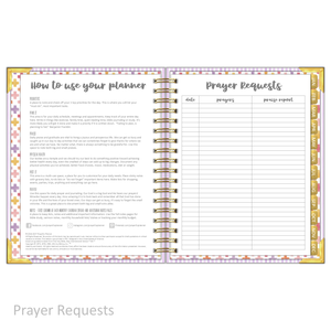 2027 "Classic" Daily Planner - "DATED" Wildflowers