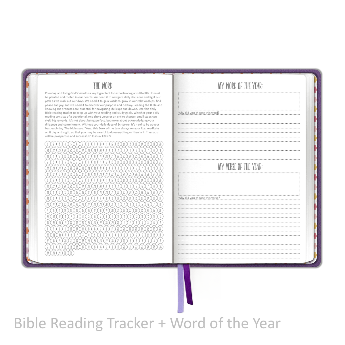 2027 "Weekly" Planner - "DATED" Soft Cover Purple
