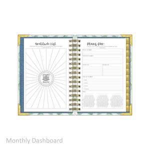 "Petite" Daily Planner - "UNDATED" My Refuge